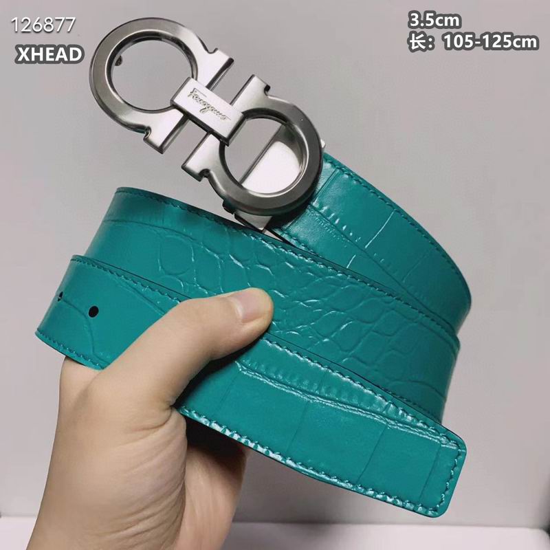 Ferragamo belt 35mmX105-125cm 8L111